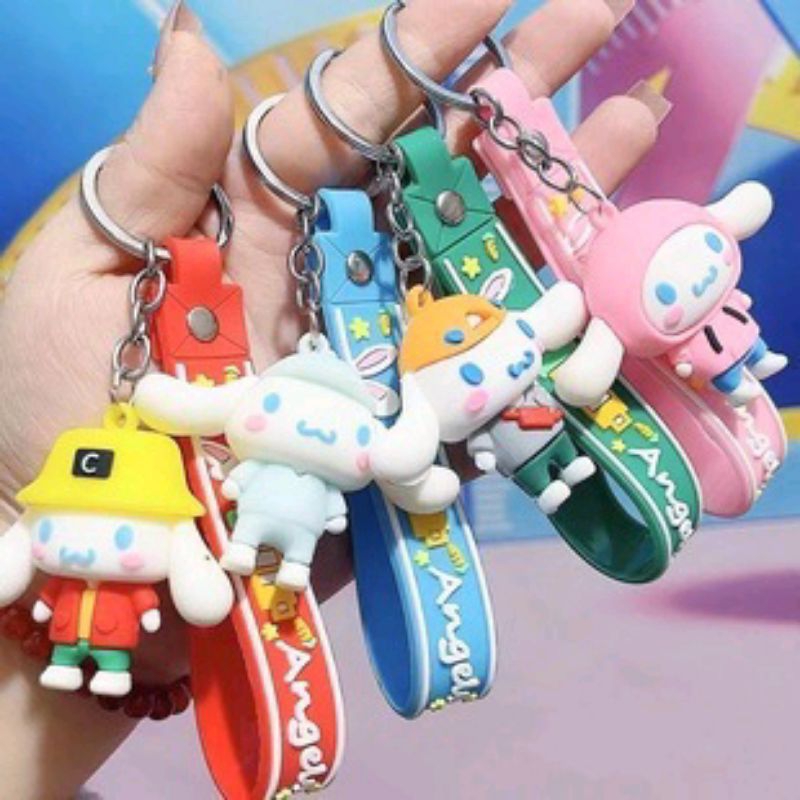 Gantungan Kunci Karakter Lucu Keychain Gantungan Tas Gantungan Kunci Karakter Kuromi Bad Badtz Maru 