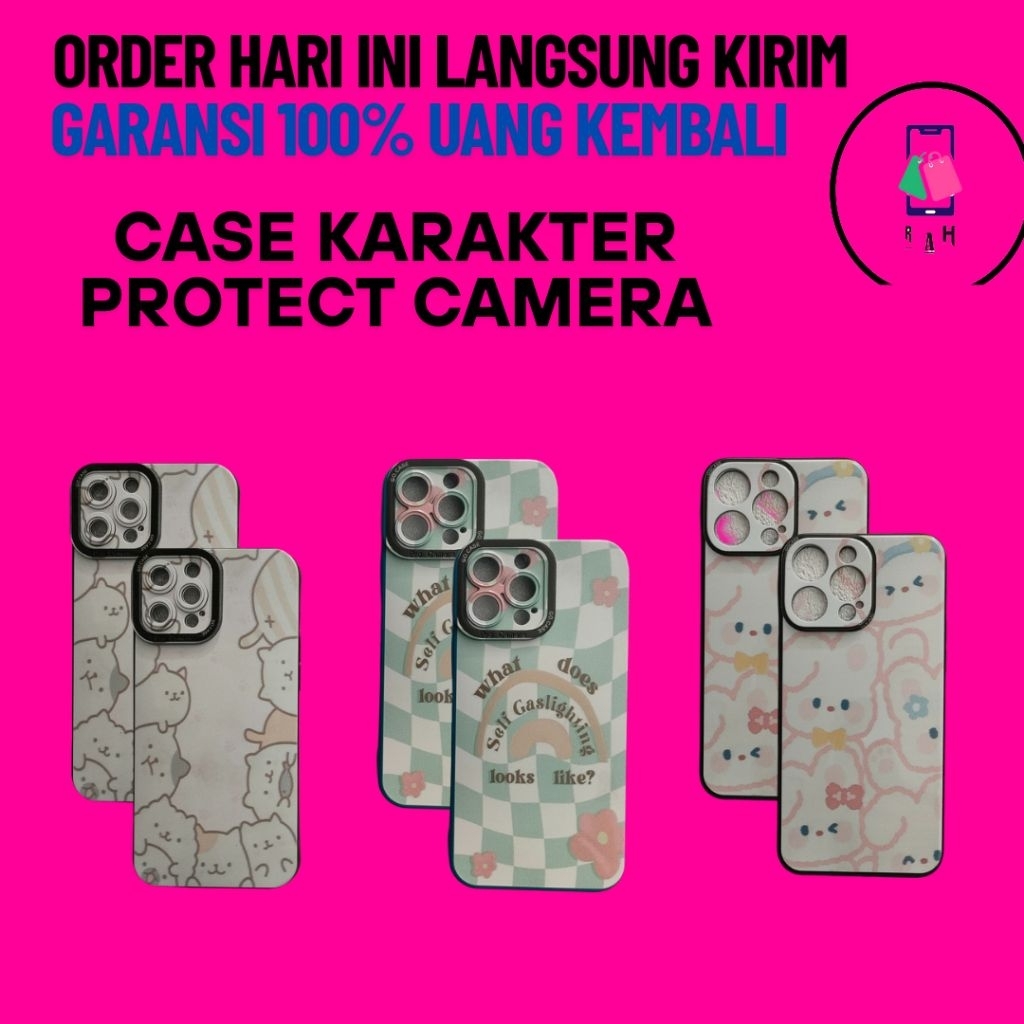 Softcase Case Silikon Case Protect Camera Motif Procam Motif Bunga Love Kupu Transformers Adidas LV 