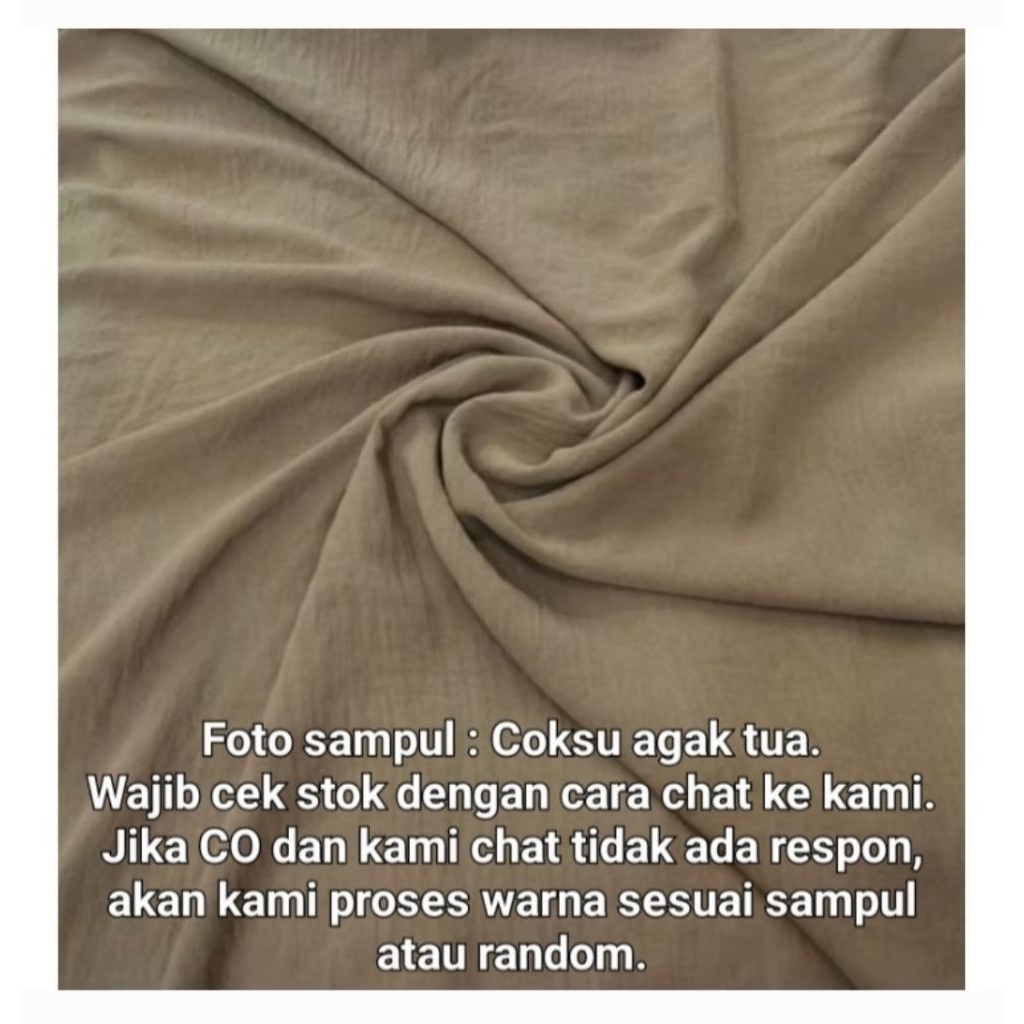 Airflow / Exclusive Cey Airflow / Airflow Crinkle / rayon crinkle / crinkle import