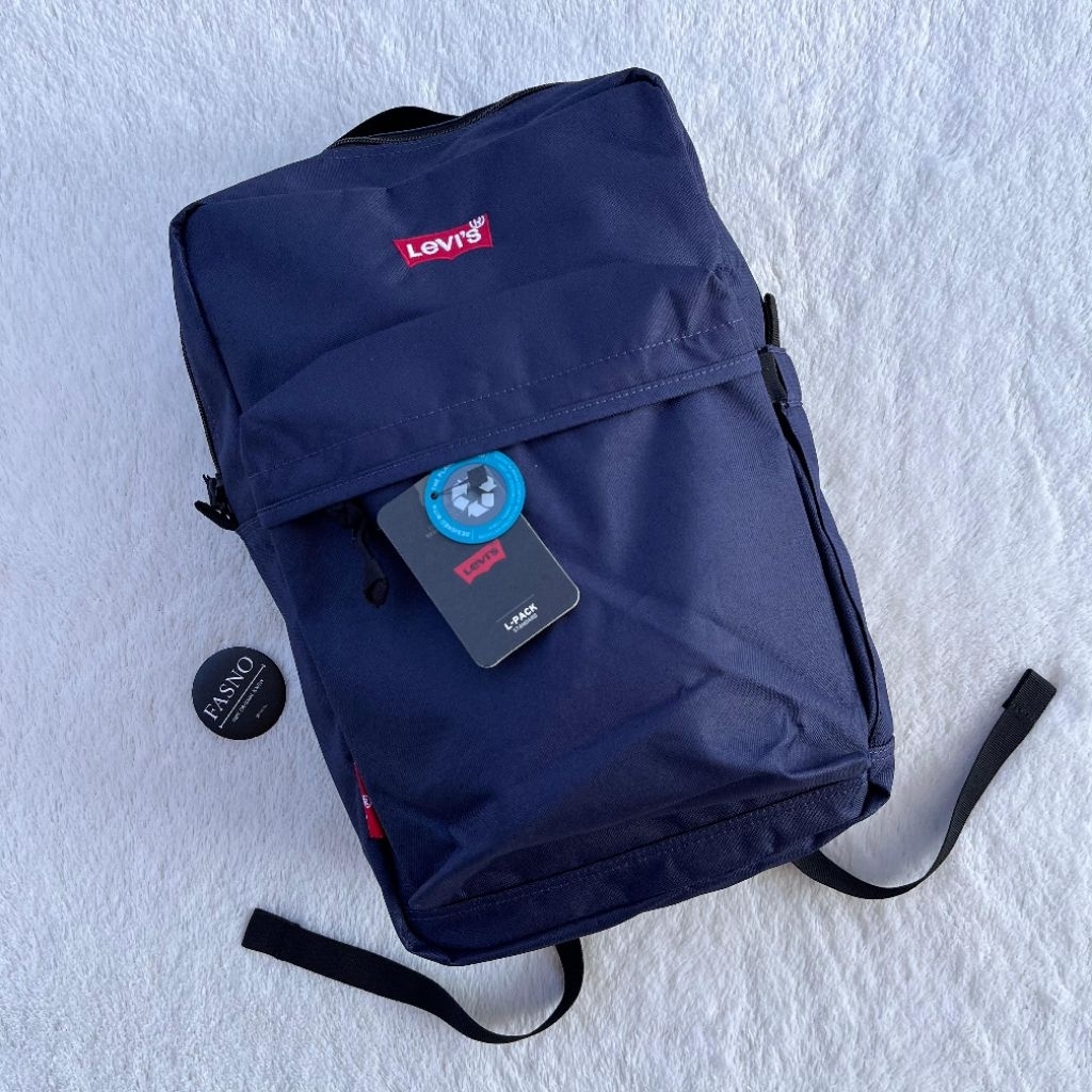 NEW & ORIGINAL LV"S Backpack Size Large, Navy Blue.