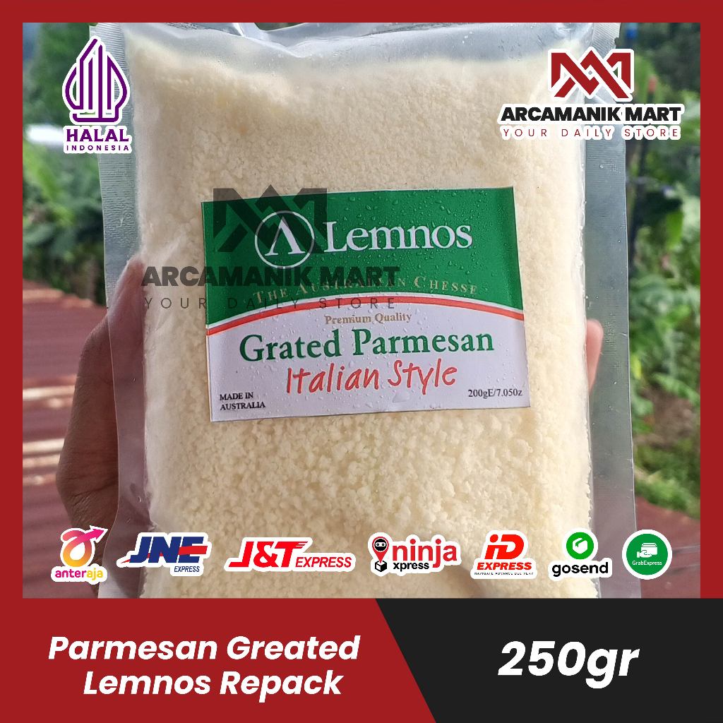 

KEJU PARMESAN LEMNOS 250GR - keju parmesan lemnos 250gr
