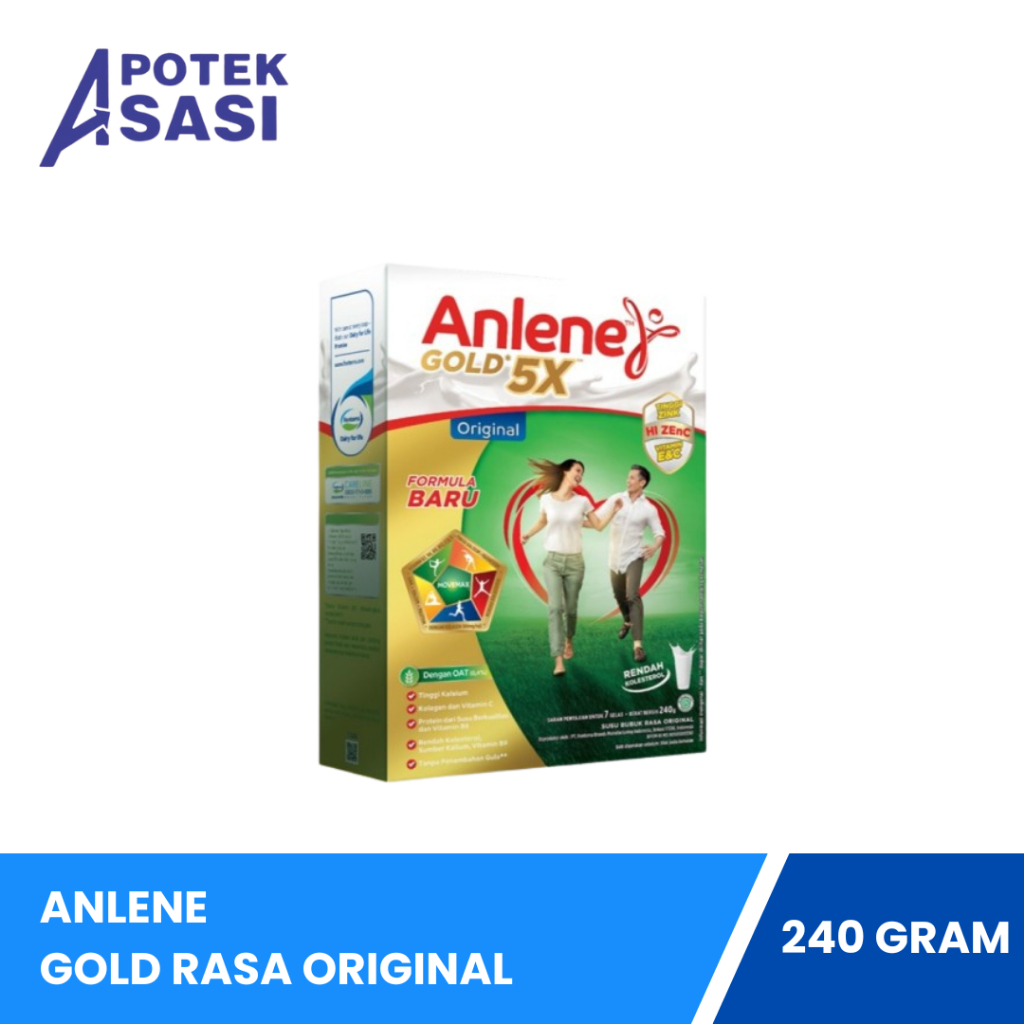 

Anlene Gold Rasa Original Box - 240 Gram