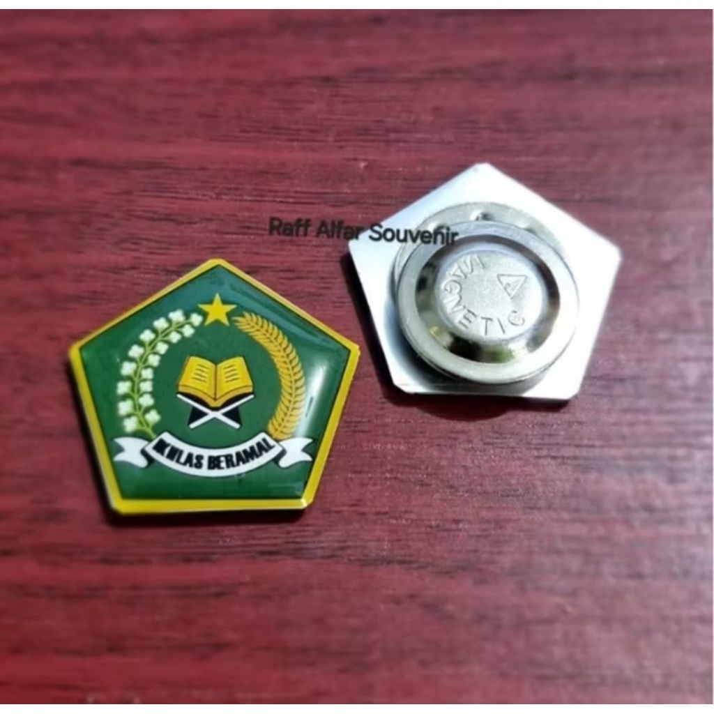 Pin Bros Dada KEMENAG RI Pin Kementerian Agama RI Peniti/Magnet Premium