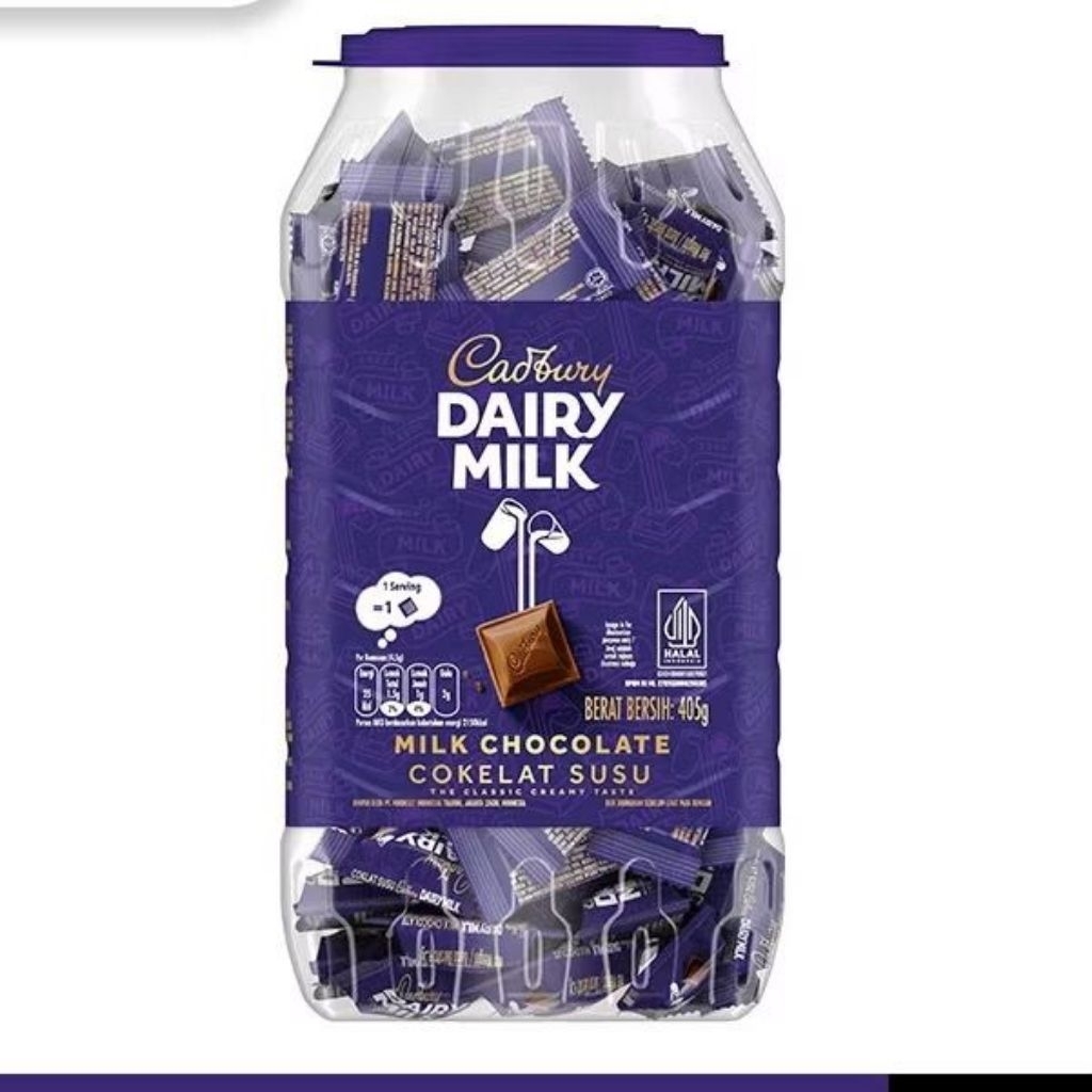 

Cadbury Dairy Milk Toples Jar 405 gram