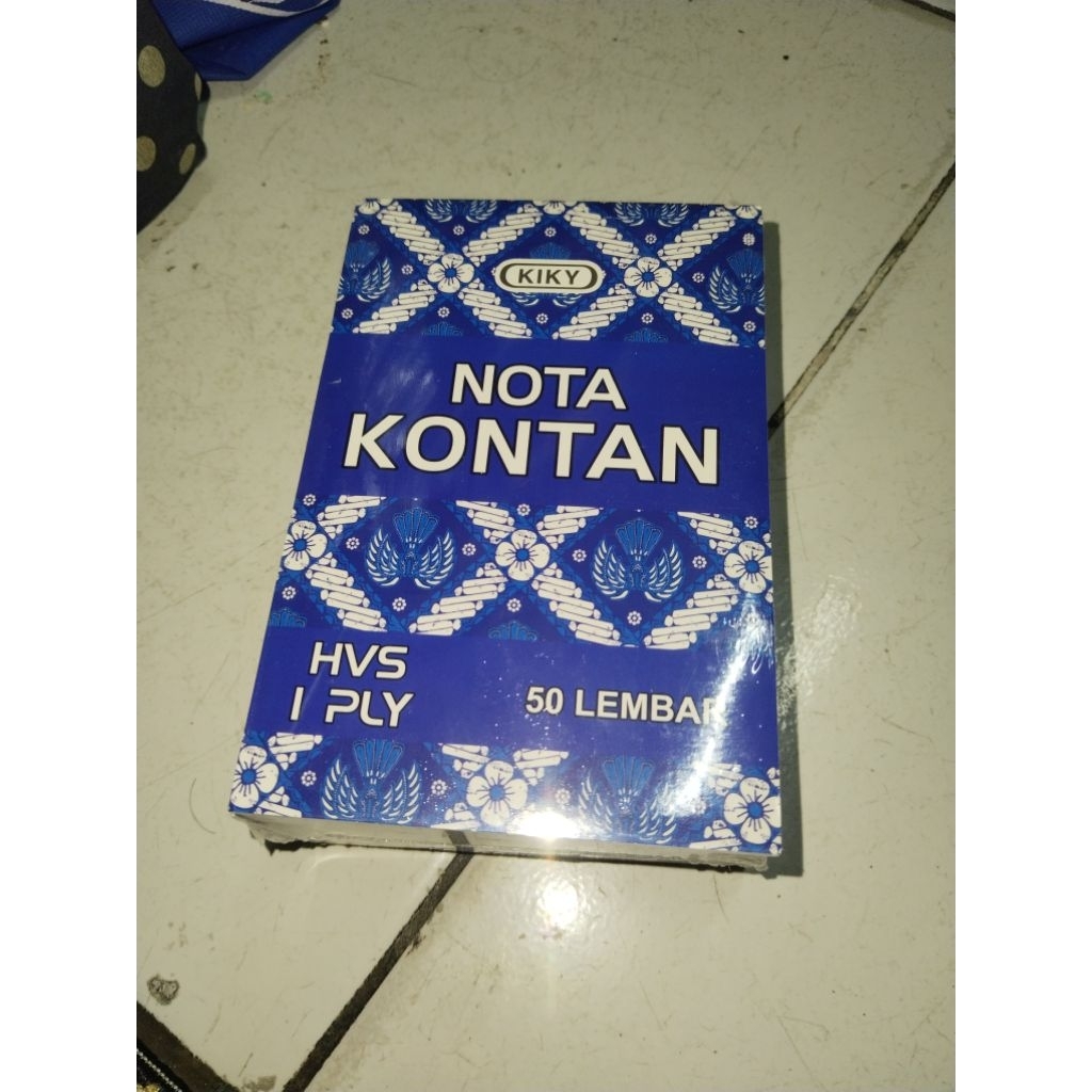 

Nota Kontan 1 ply kiky 1 pack 10 buku