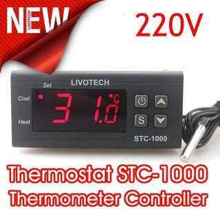 

Thermostat - Termostat Digital STC-1000 220V AC Suhu Temperature Control