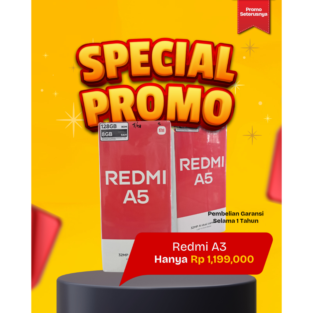 Redmi A5 || Xiaomi Redmi || Redmi 1 jutaan || HP Murah || promo HP 1 jutaan