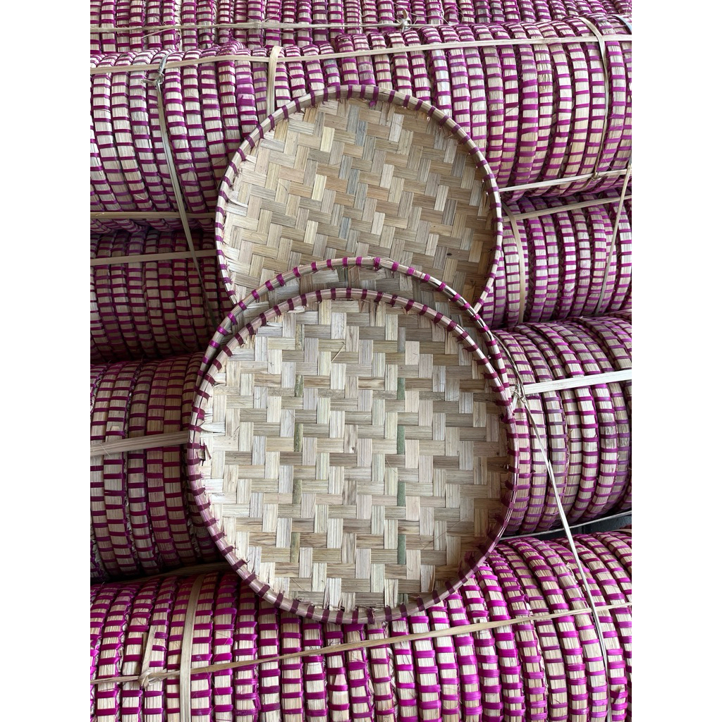 Tampah Bambu tampah bambu mini 23CM Tempah kue dan tumpeng