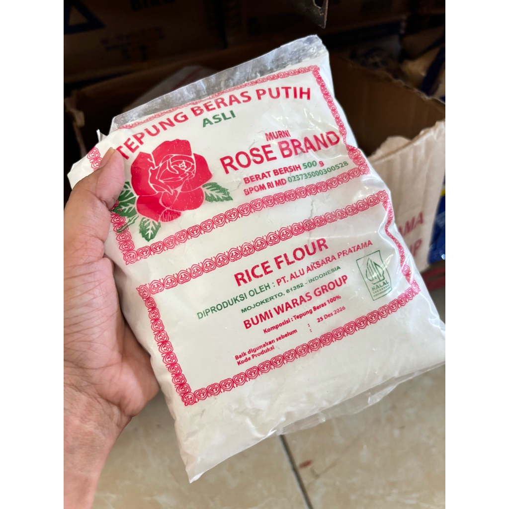 

tepung beras rose brand ecer