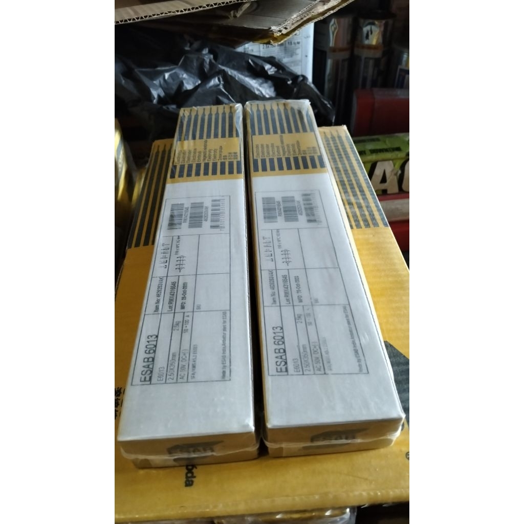KAWAT LAS ESAB-6013 Size. 2.5x350MM E6013