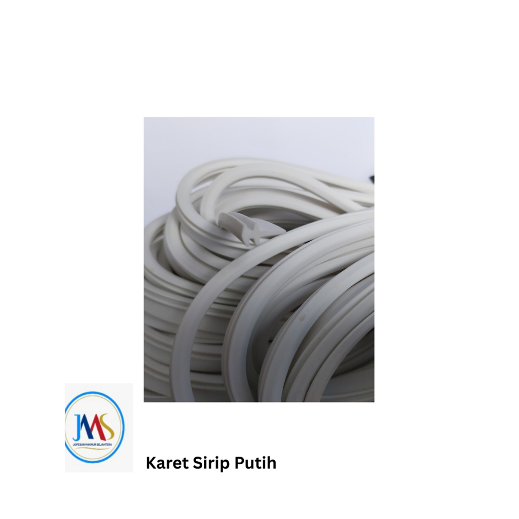 Karet Sirip Putih KW 1/Karet 726 Putih KW 1