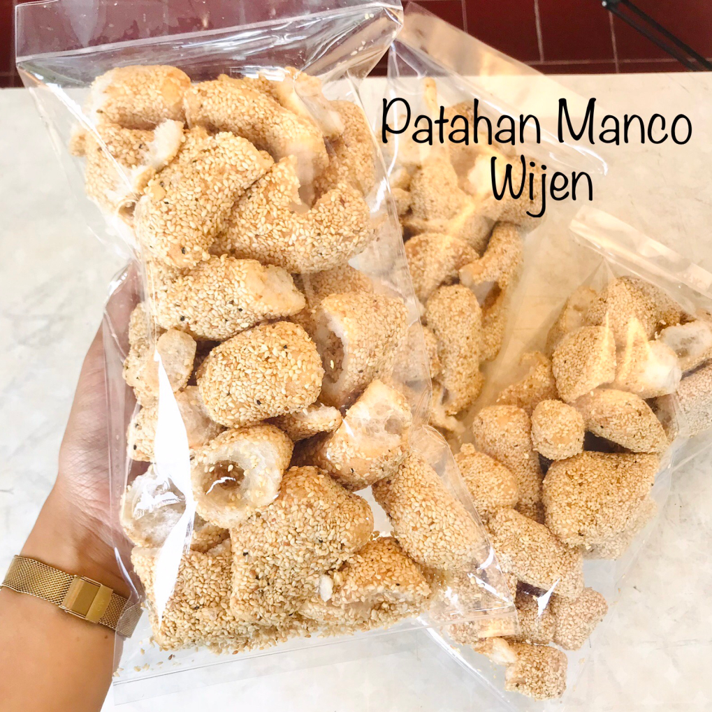 

Patahan Manco Bola Wijen 250gr Remukan Rembesan Remahan Puing