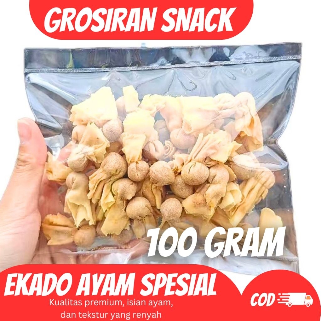 

100 GRAM Ekado Ayam Spesial Premium (sarikaya)