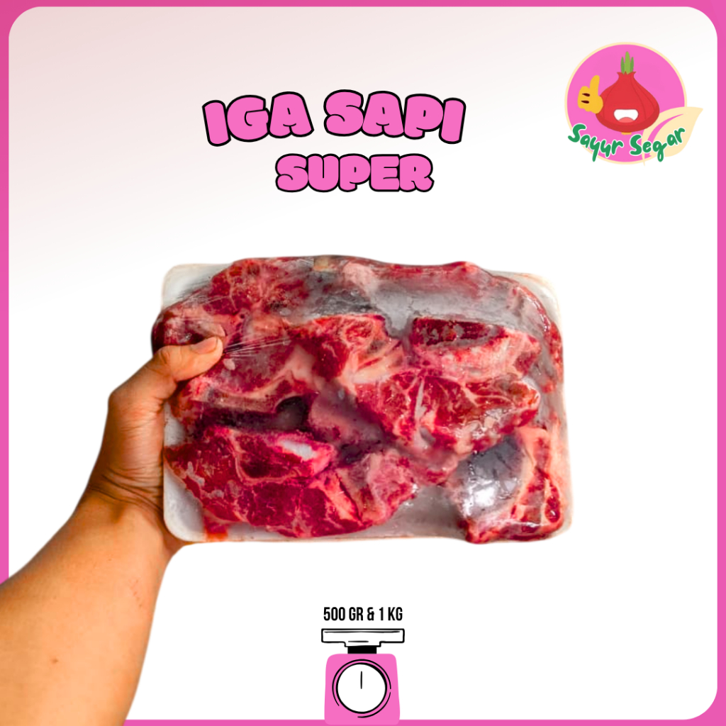 

Sayur Segar - Iga Sapi Super Konro / Neckbone