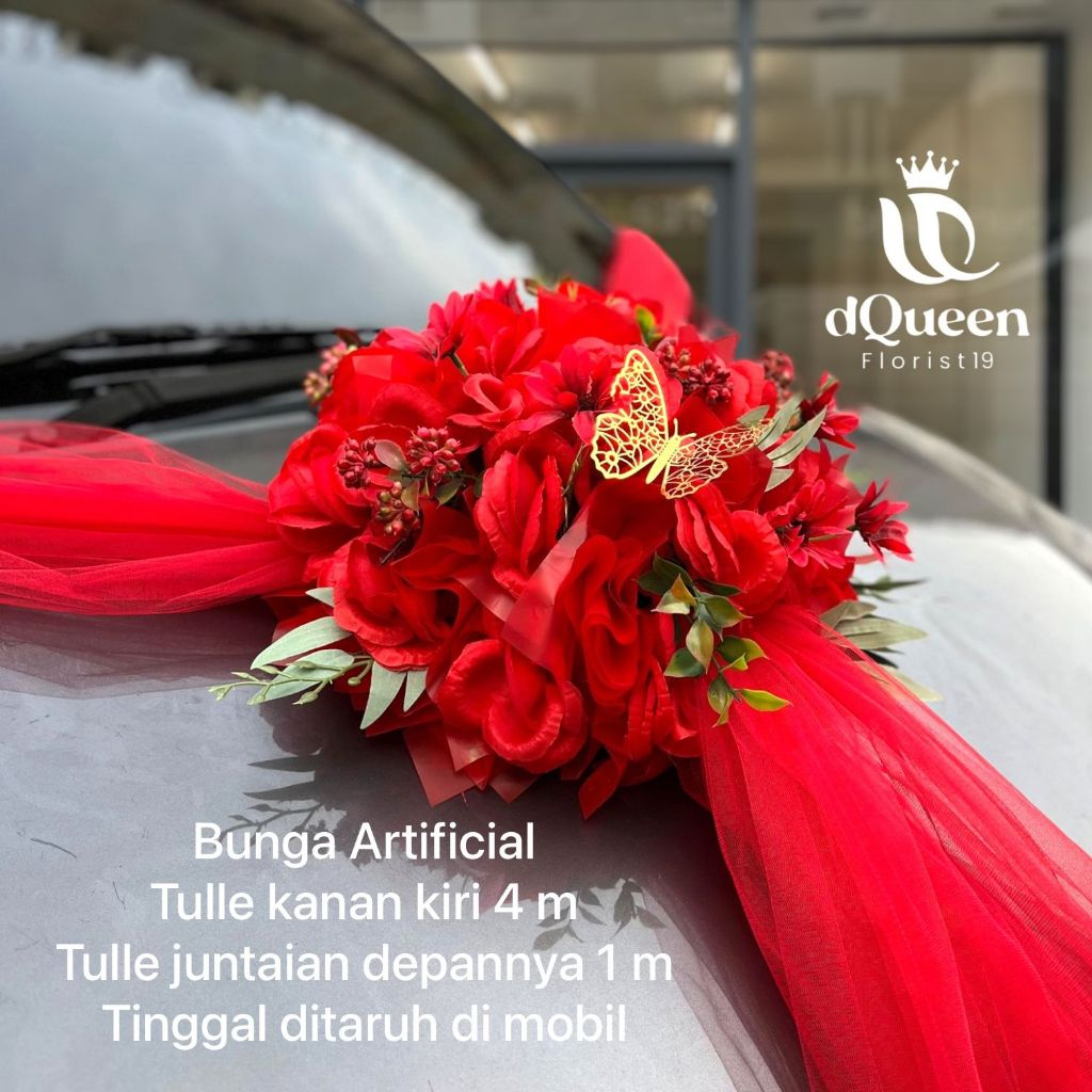 

Bunga Mobil Pengantin / Bunga Mobil / Pita Mobil Perkawinan