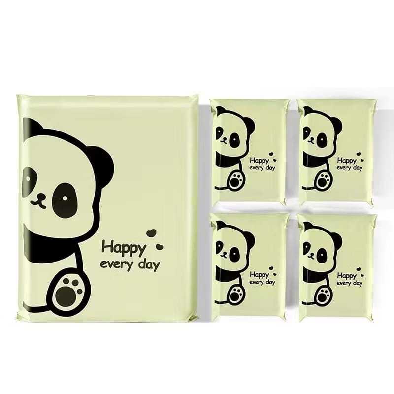 

Polymailer Packing Panda Cream Premium Glossy Plastik Packing