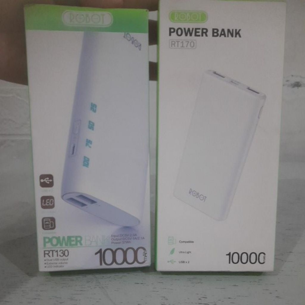 POWERBANK ROBOT Rt130 RT170 10000 MAH