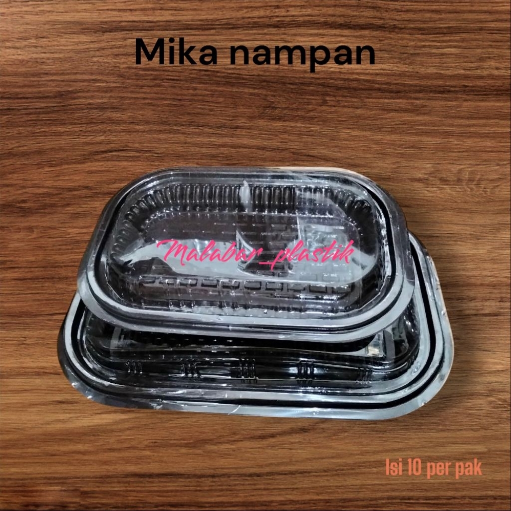 MIKA NAMPAN HANTARAN BAKI HANTARAN / TATAKAN UK S, M , L  ISI 10 PCS