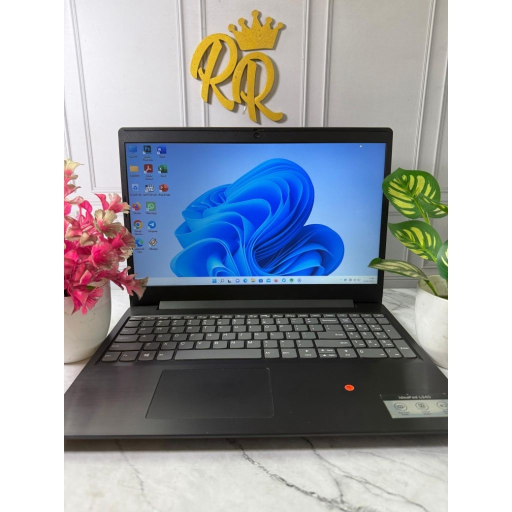 LAPTOP LENOVO 81LW (IDEAPAD L340) RYZEN 5 3500U RAM 8GB HDD 1TB second unit plus charger