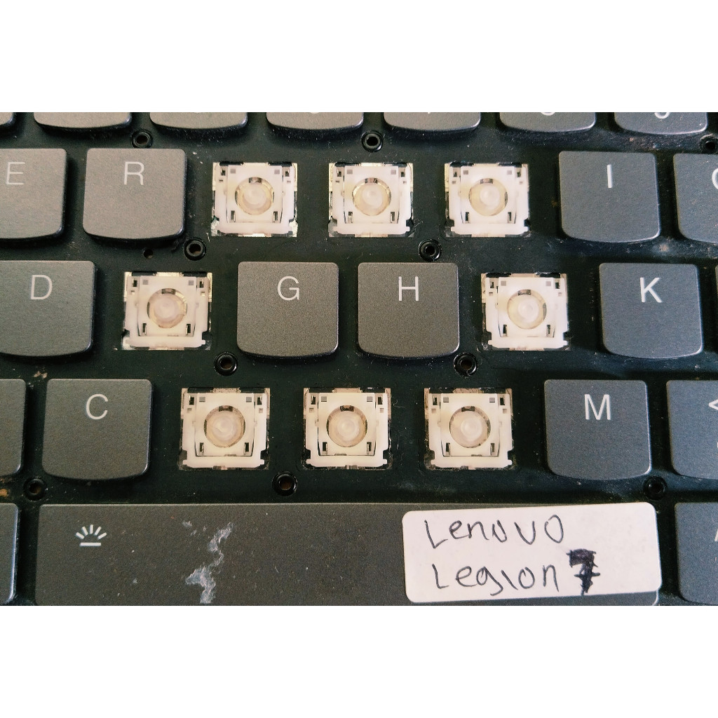 Tuts Tombol Keyboard Lenovo Legion 7 16ACHg6