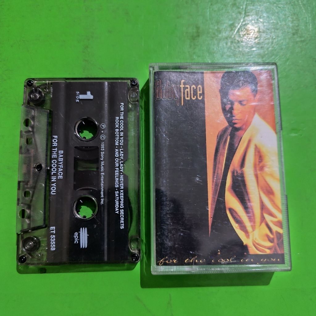 Kaset BABY FACE For The Cool In You