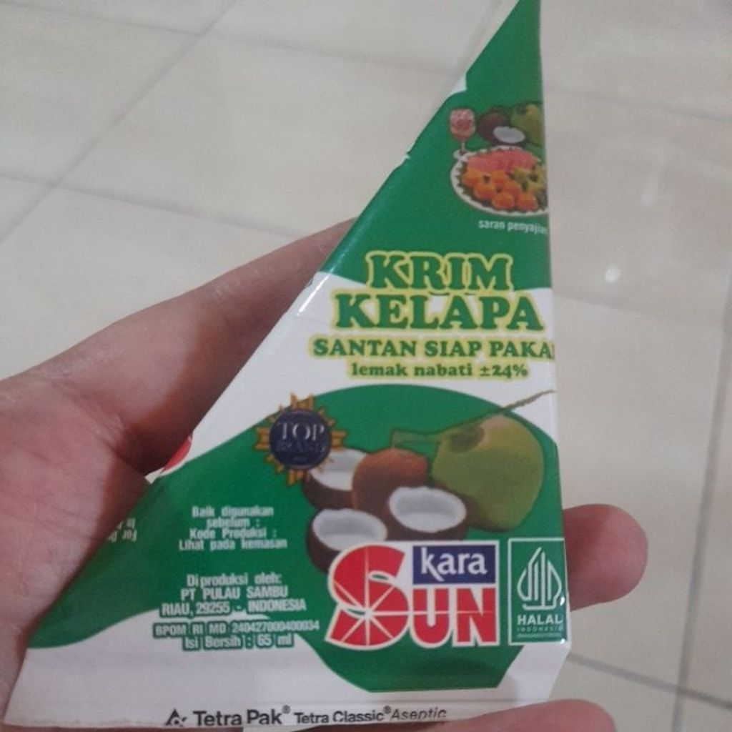 

santan sun kara 65ml