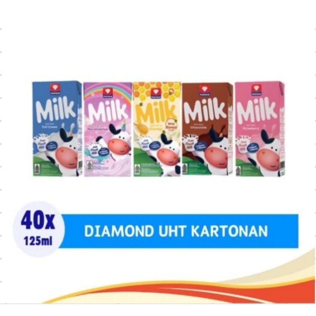 

Susu UHT Diamond Milk 125ml