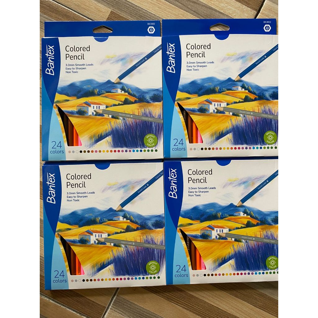 

BANTEX COLORED PENCIL 24COLORS