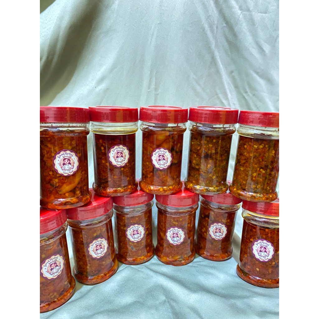 

Sambel La'Damen Pedas Nikmat Varian Terasi/Bawang/BabyCumiMerah/BabyCumiIjo