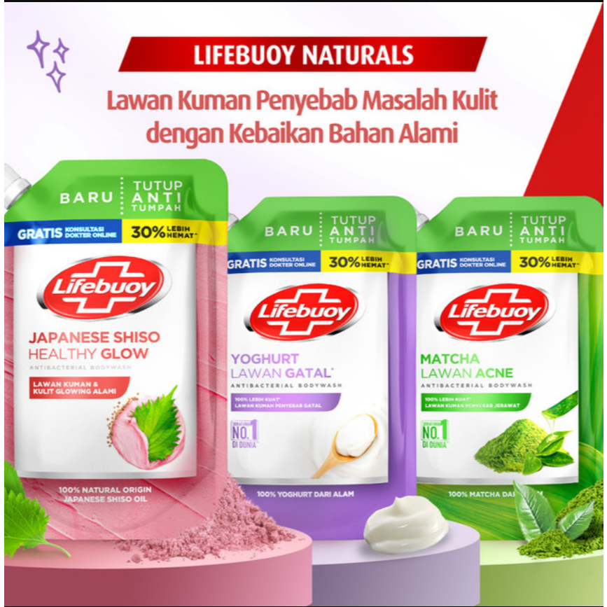

LIFEBUOY BW REFF 825ML (SHISO & MINERAL, YOGURT CARE)