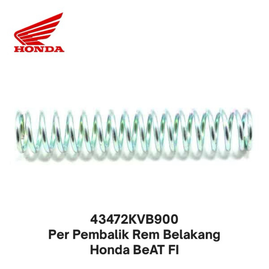 43472KVB900 Per Pembalik Rem Belakang  Honda BeAT FI