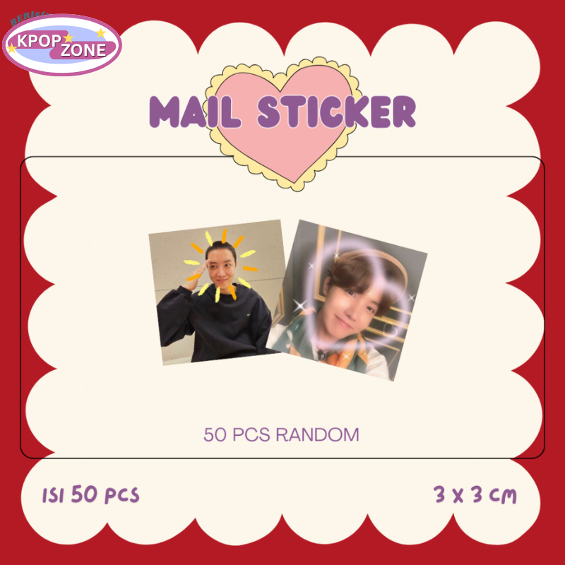 

JHOPE MAIL STICKER FREEBIES HOPE ON THE STAGE
