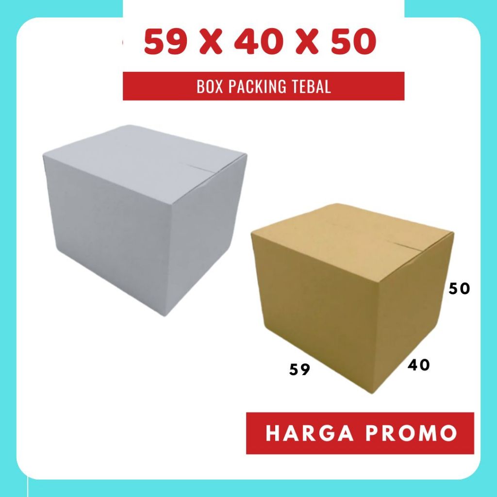 

Box 59x40x50 (Double Wall) Packing Rokok Raket Box A1 Dus Kotak Kemasan Box Besar Pindahan Tebal Kuat Baju