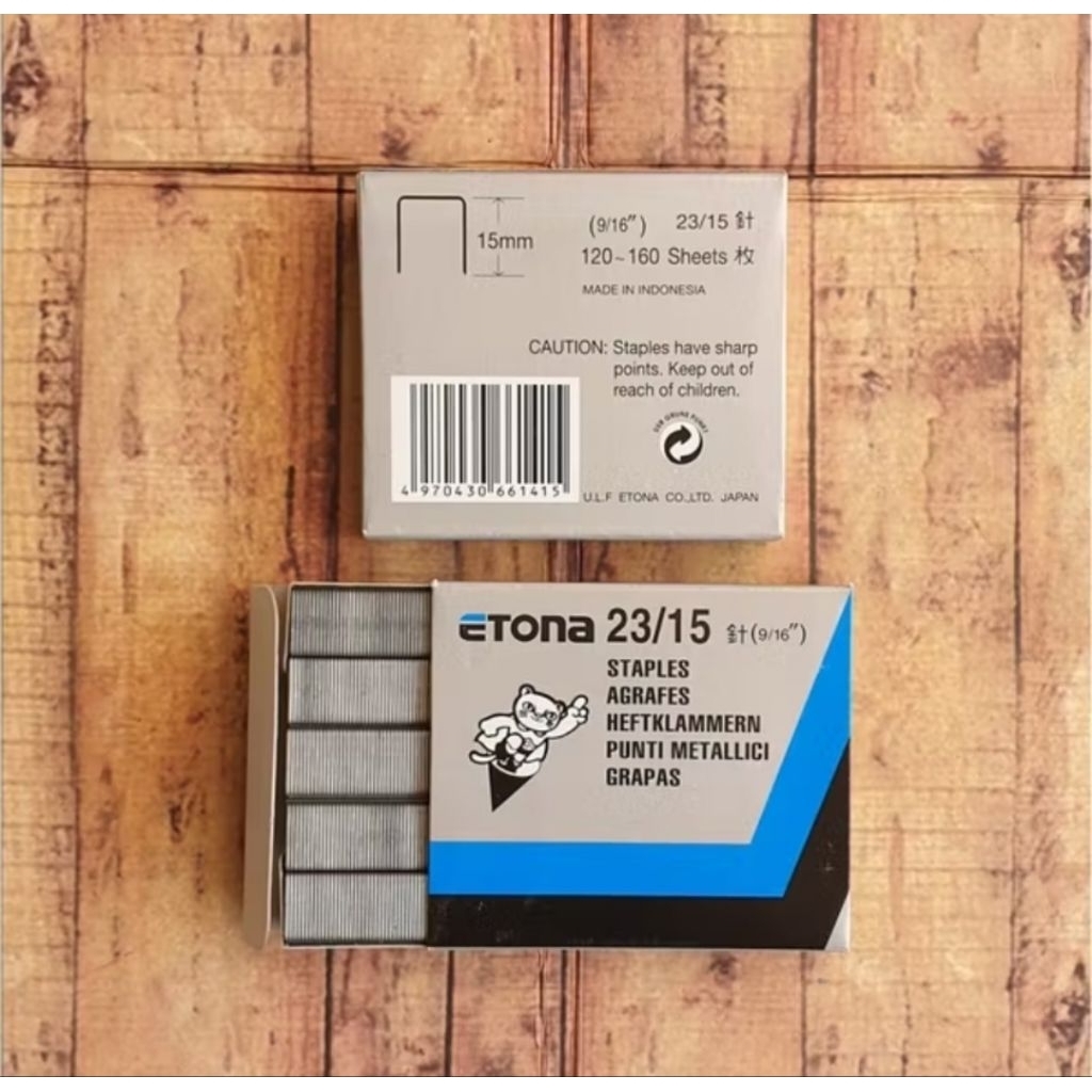 

Isi Staples Etona 23/15 || Steples Hekter Etona Kecil No.10 Cuci Gudang