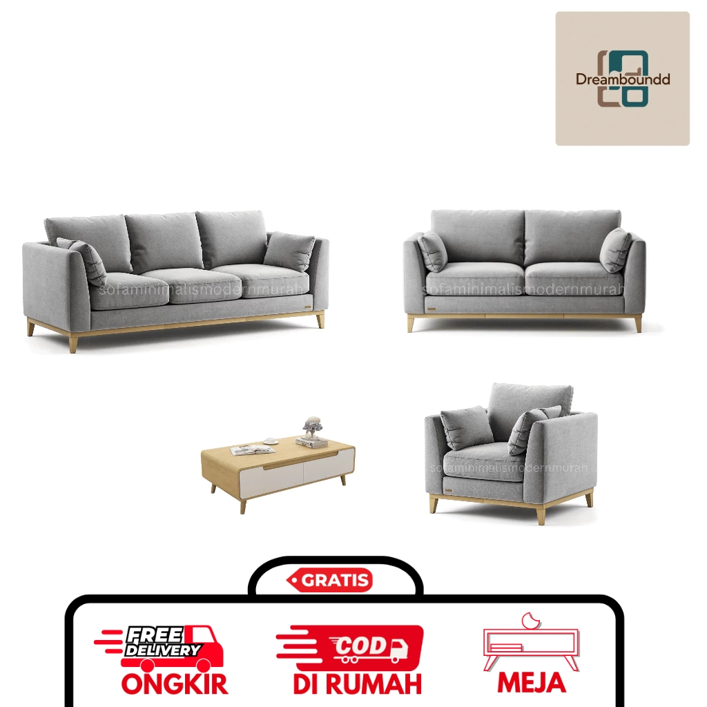Sofa Minimalis Ruang Tamu - Sofa 321 - Kursi Ruang Tamu