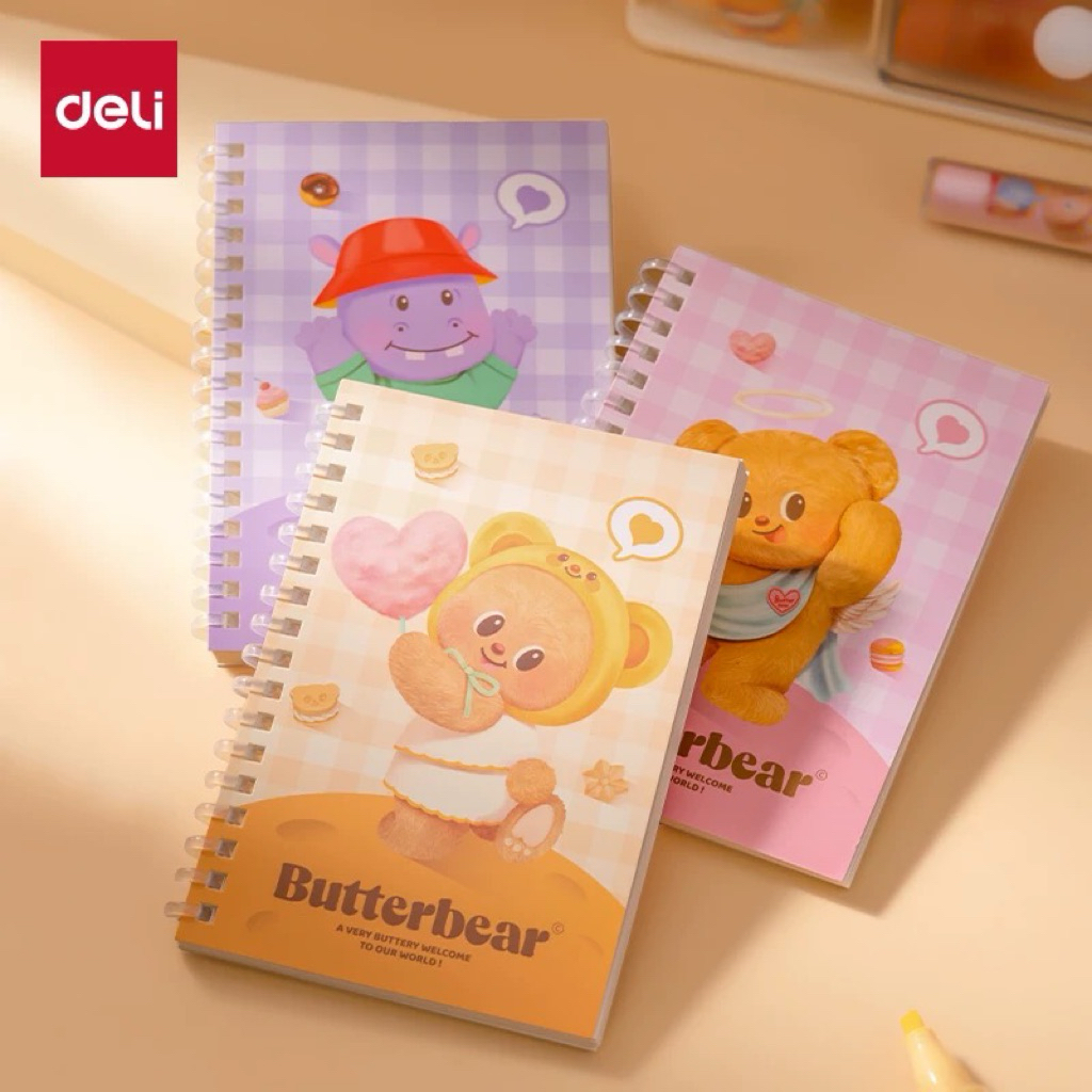 

Diary / Buku Harian Butterbear | Jurnal Lucu untuk Catatan Pribadi