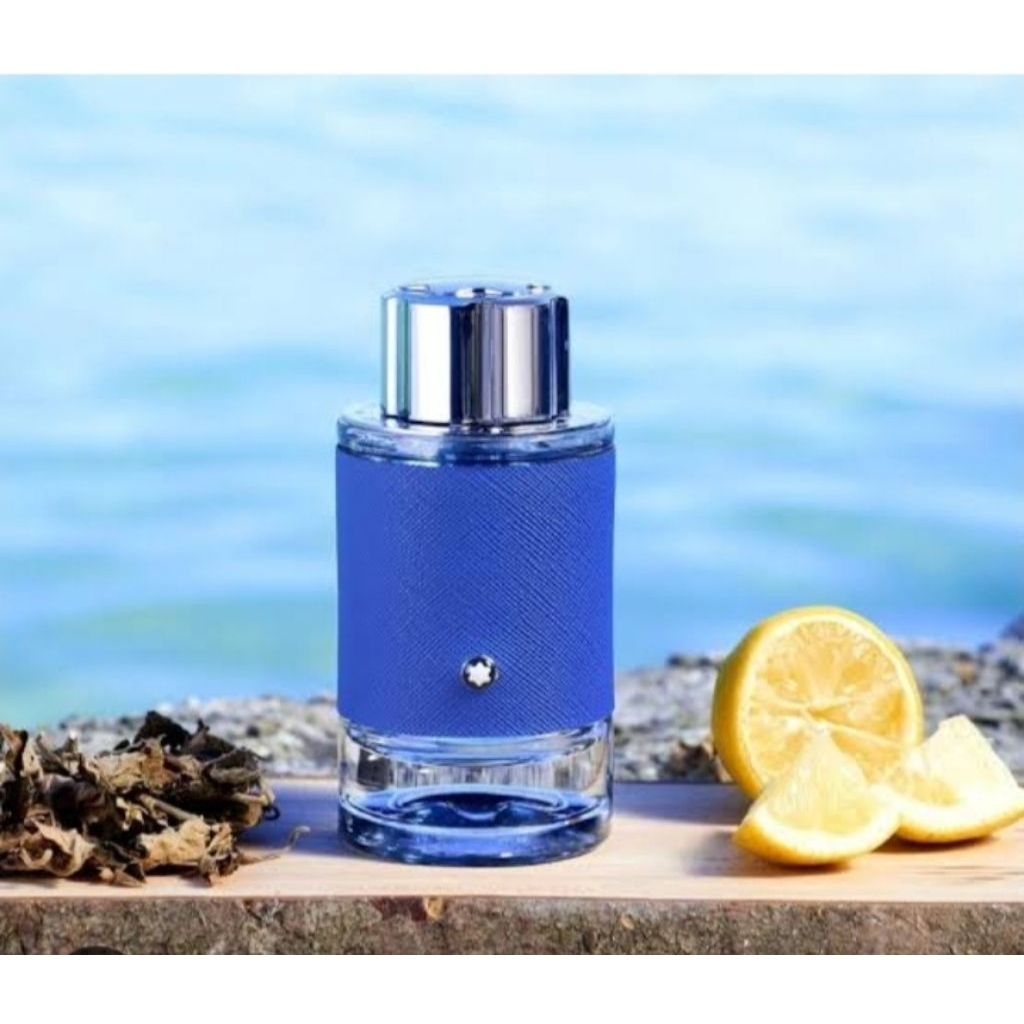 Parfum pria Montblanc Explorer Blue Eau de parfum 100ml Original Eropa reject nonbox/tester