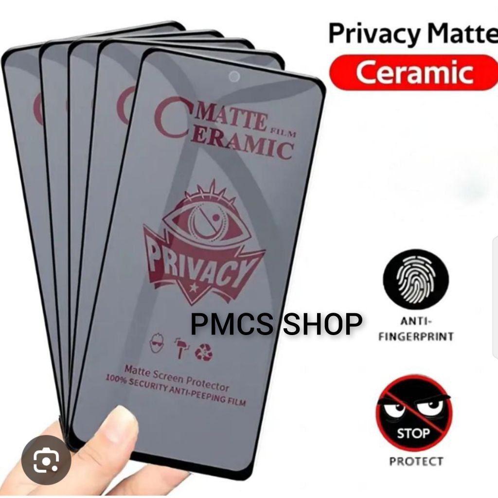 ANTI GORES PRIVACY OPPO A54 CERAMIC MATE ANTI PECAH