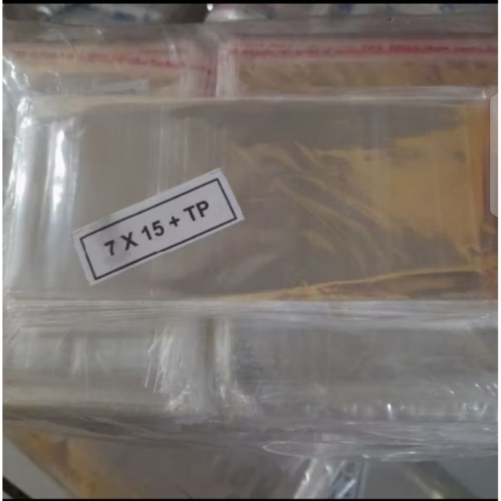 Plastik buket uang 7x15/plastik opp money bouquet/plastik buket uang/plastik opp seal buket uang/pla