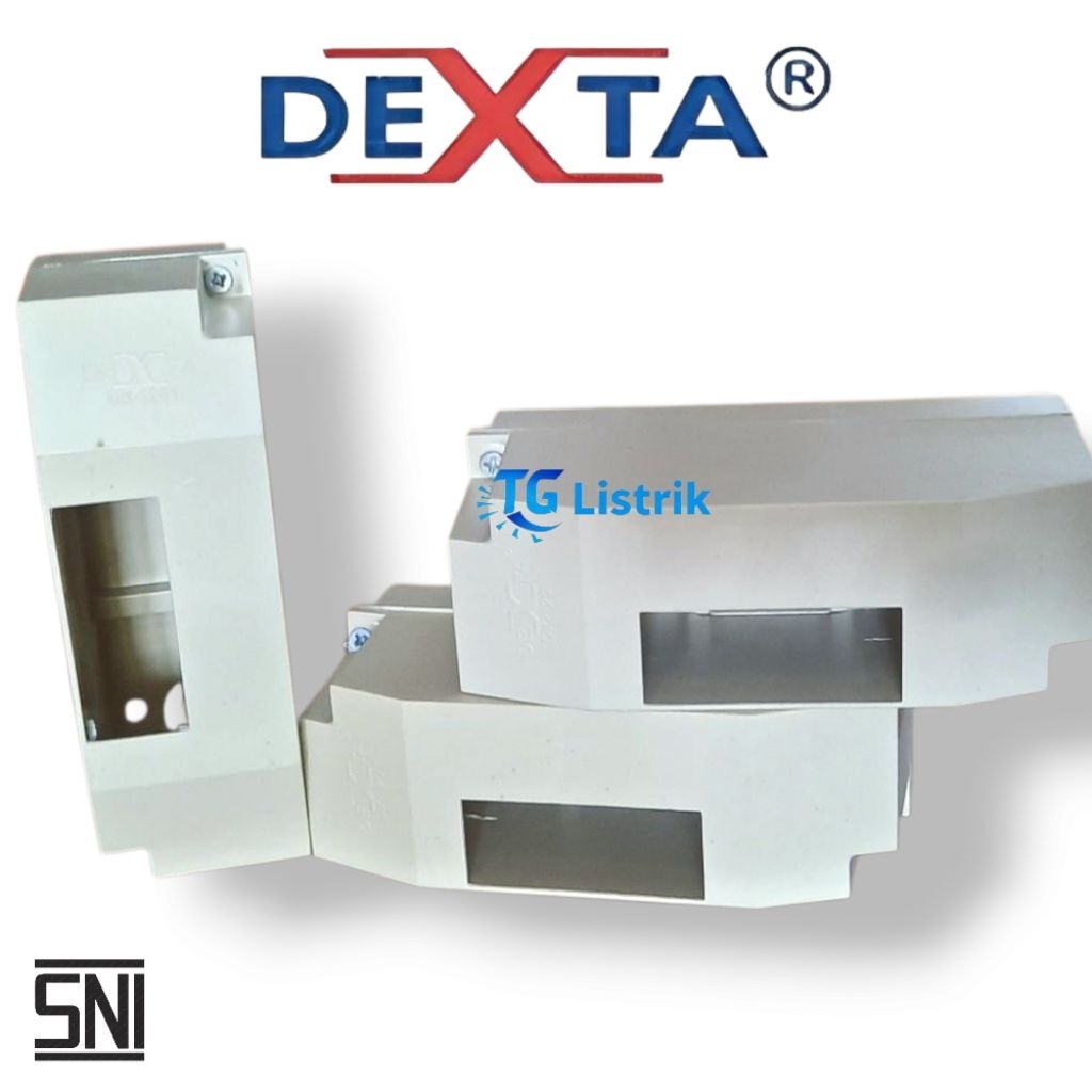 Dexta Box MCB OB Outbow tempel 1 Lubang Bahan Berkualitas