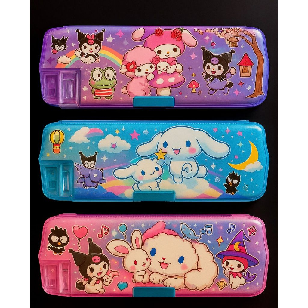 

GP65090 KOTAK PENSIL MAGNET ANAK Sanrio/PENCIL CASE MAGNET Kuromi/TEPAK LUCU/KARAKTER Cinnamoroll