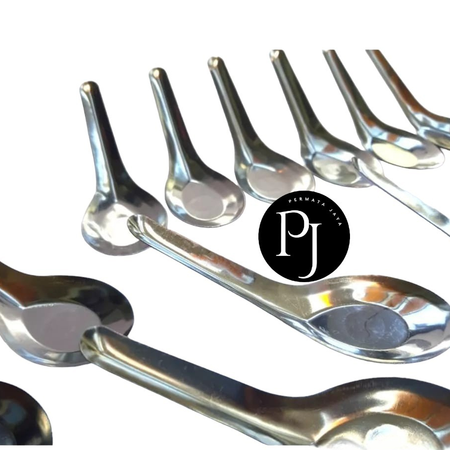 (12 pcs) Sendok Bebek Stainless (12 Pcs)/sendok bebek stainless steel/sendok bebek/sendok/sendok beb