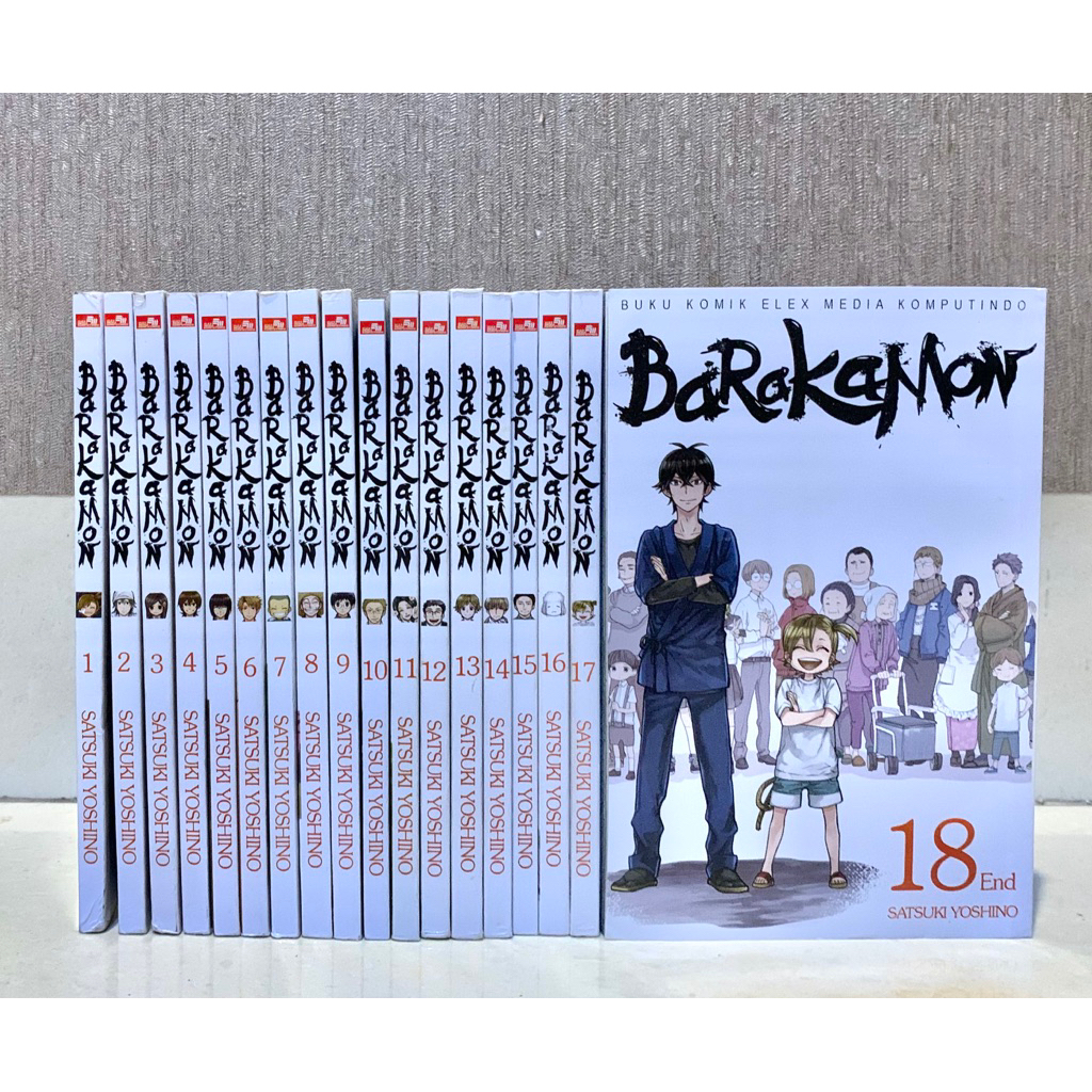 SET B - Komik Manga Barakamon Set 1-18 Tamat