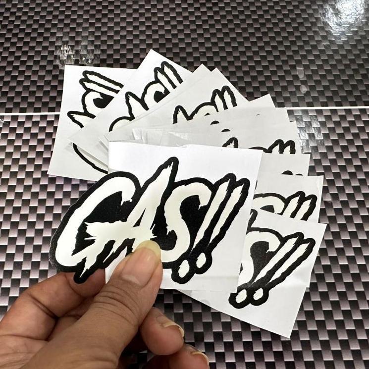 

STICKER GAS UV CUTTING TERMURAH-STICKER RACING GAS!! TERBARU-STICKER HELM/KOPER/LAPTOP