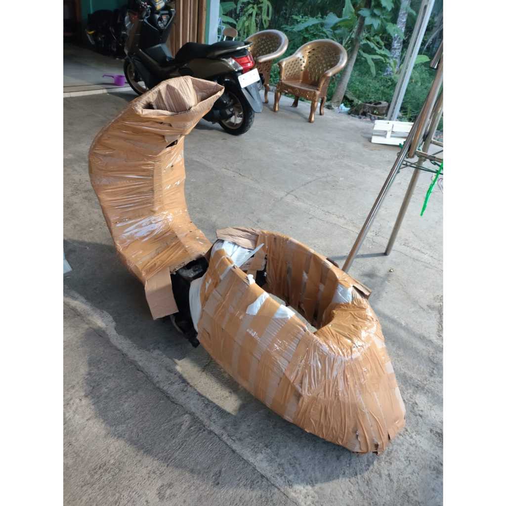 rangka vespa sprint restorasi karat