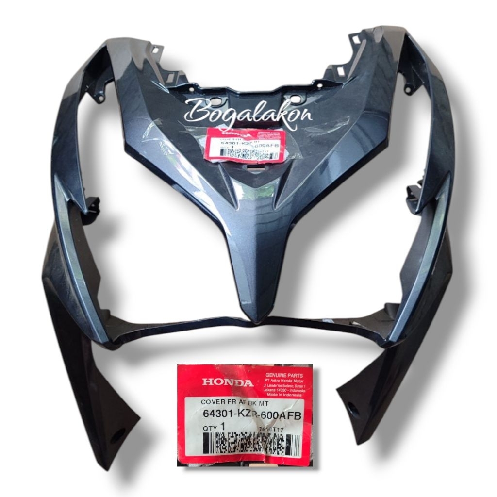 Cover lampu depan vario 125 kzr abu2 original ahm 64301kzr600afb