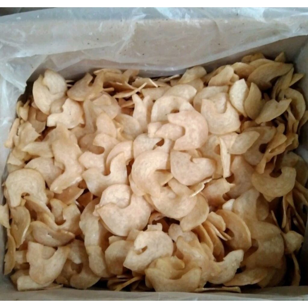 

Kerupuk udang mentah cap Regina