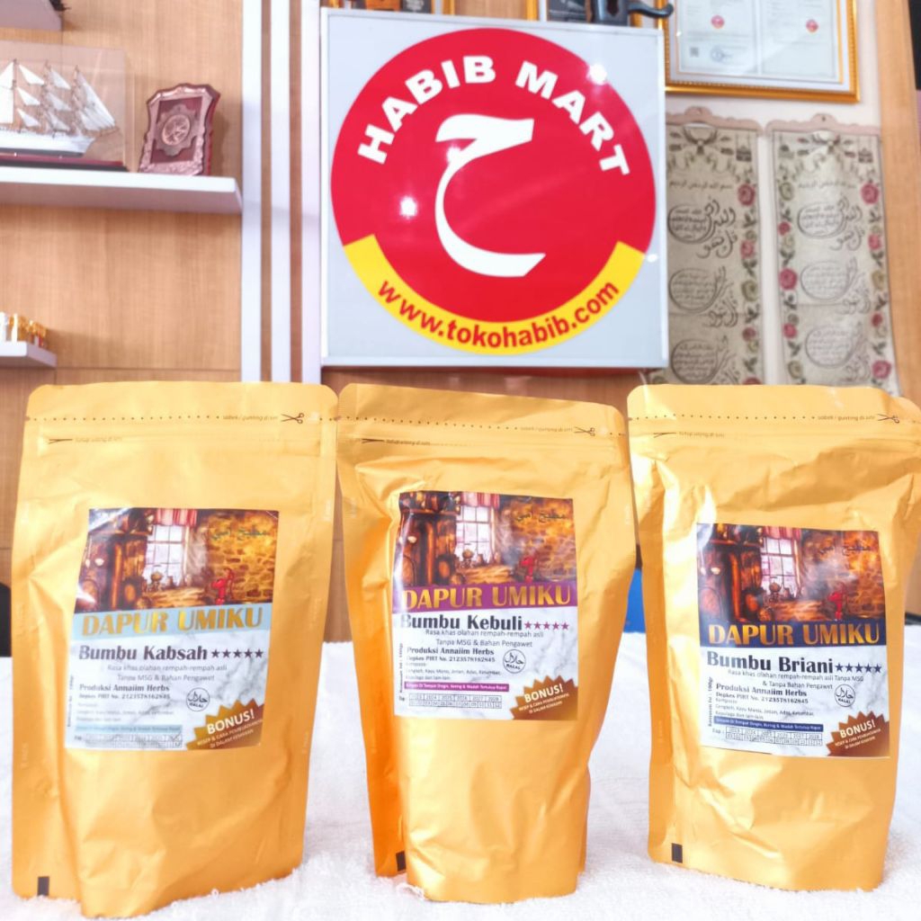 

Bumbu Nasi Arab Dapur Umiku - Kabsah, Kebuli, Briani | Siap Masak Praktis