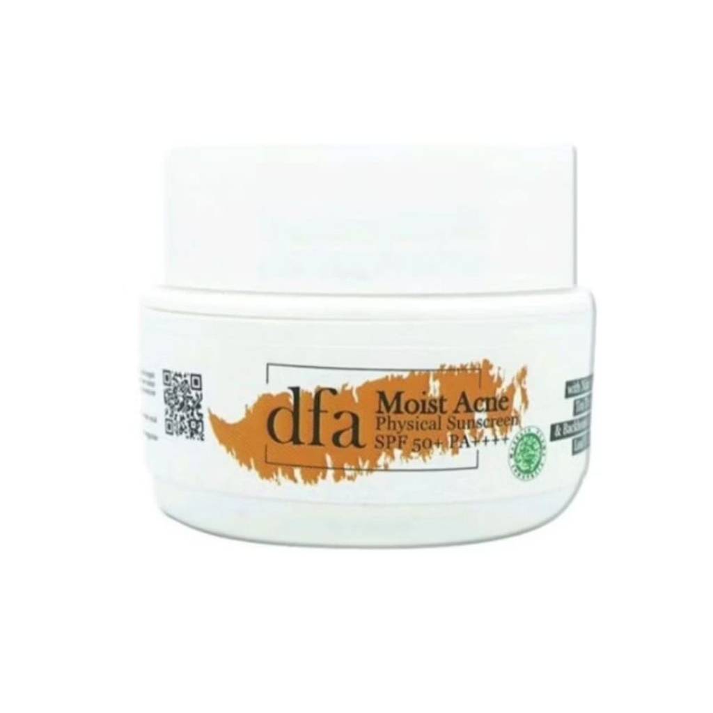 dfa moist ACne suncreen