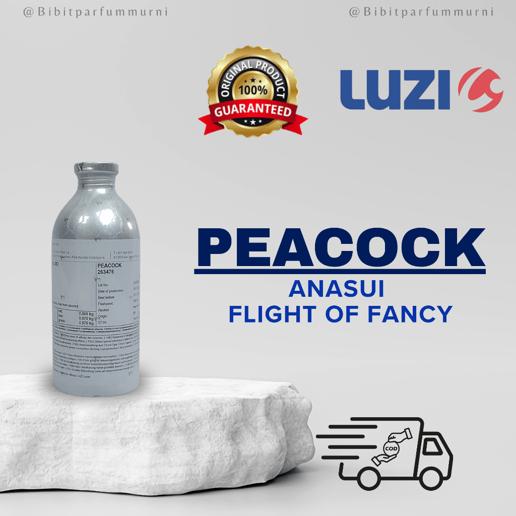 PEACOCK PEACOCK INSPIRASI DARI ANA SUI FLIGHT OF FANCY 1GR BY LUZI
